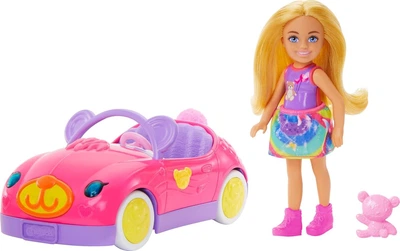 Ігровий набір Barbie Chelsea Авто — Кабріолет з Ведмедиком (HXN05)