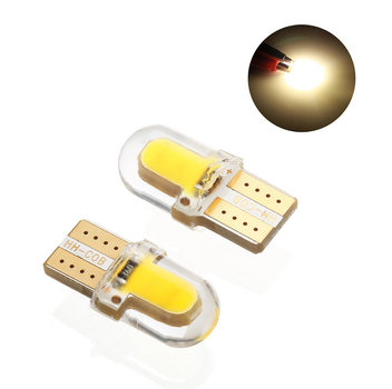 Автомобільна лампочка T10 W5W COB LED Жовтий