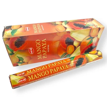 Mango Papaya Аромапалочки Hem Incense Sticks 20 Шт