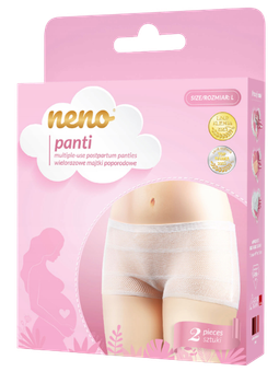 Majtki poporodowe Neno Panti wielorazowe L 2 szt (5902479675145)