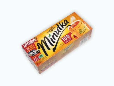Чай черный Minutka, 100 пакетиков