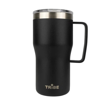 Термокружка с ручкой 600 мл Tribe Travel Mug (T-FA-0034-black)