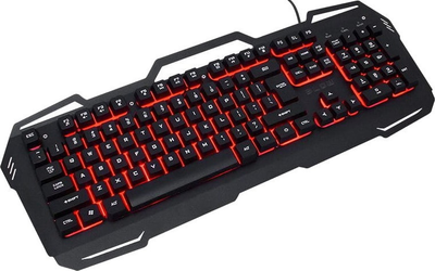 Клавіатура дротова Blow Adrenaline Cold Steel USB Black (84-214#)