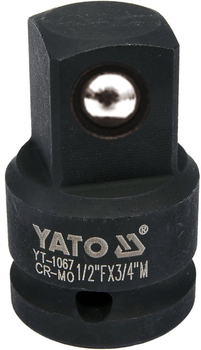 Adapter udarowy YATO 1/2"(F) x 3/4"(M) (YT-1067)