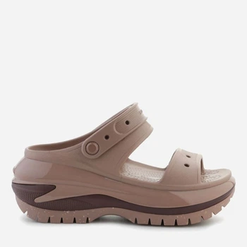 Жіночі сандалії Crocs Mega Crush Sandal Lte 207989-2Q9 39-40 (M7/W9) 25 см Світло-коричневі (196265560578)