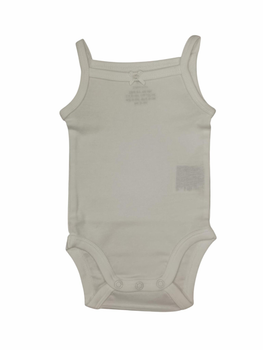 Дитяче боді-майка для дівчинки H&M 50 см Білий (25063003A1)