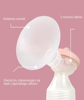 Lejek do laktatorów Neno L silikonowy (NEN-MAM-AL003) 27 mm (5902479672991)