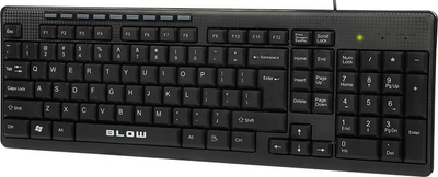 Klawiatura przewodowa Blow KP-111 USB Black (84-209#)