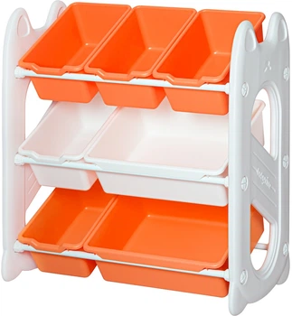 Детский стеллаж Mealux Coral Orange (KD-E022 Orange)