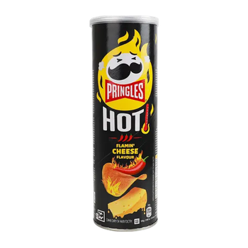 Чипсы Pringles Flame Cheese & Chili Extra Hot 160g