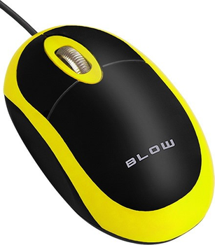 Миша Blow MP-20 USB Yellow (84-017#)