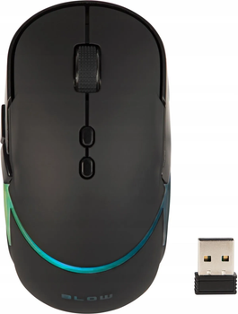 Миша Blow Neon Wireless Black (84-055#)