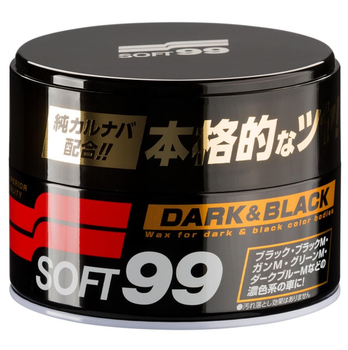 Воск защитный базовый для тёмных ЛКП Soft99 New Black & Dark Wax 300 г