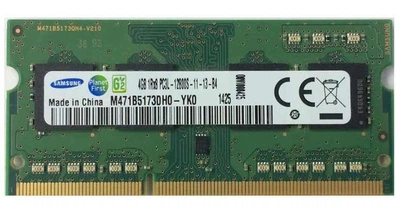 Оперативная Память на Ноутбук DDR3L 4GB 12800S 1600MHz 1rx8 SODIMM 1.35v Б\В - Б/У