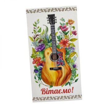 Поздравительный конверт "Музыкальный расцвет" 16,7x8,2 см (TS01091996270563)