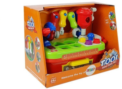 Дитячий сортер-Майстерня LEAN Toys з інструментами 7225 (5905323218727)