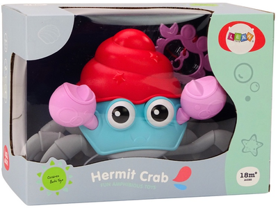 Zabawka chodząca interaktywna LEAN Toys Krab Kolorowy 18015 (5905991014515)