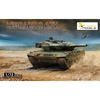 Збірна модель 1/72 Танк Леопард 2A7V Vespid Models VS720016