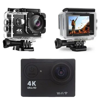 Экшн камера 4K Ultra HD WiFi Sport водонепроницаемая