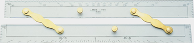 Linijka równoległa Linex A1715M 380 mm (5701221171504)
