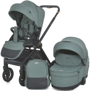 Детская коляска универсальная 2 в 1 El Camino ME 1100-1 ERA Khaki Green