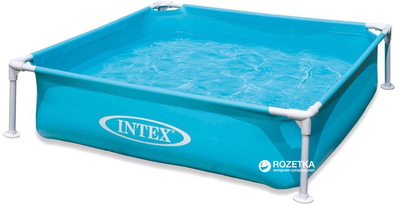 Дитячий каркасний басейн Intex Small Frame 122 х 122 х 30 см (57173)