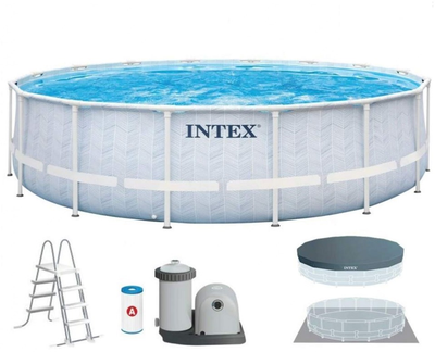 Басейн каркасний Intex Grey 488х122 см (26746)