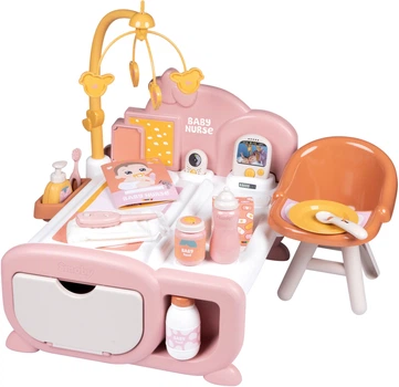 Ігровий центр Smoby Toys Бебi Ньорс Дитяча кімната зі звуковим ефектом та аксесуарами (7600220393)
