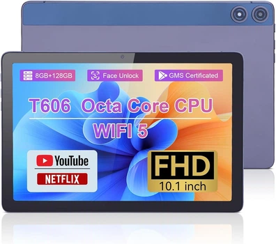 Планшет 10.1" Full HD Cidea P1200 4/128Gb 8ядра Android 12 6000 mAh Черно-серый Б/В
