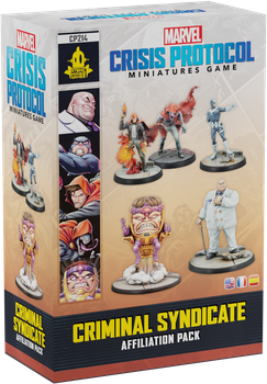 Gra planszowa Atomic Mass Games Marvel: Crisis Protocol - Criminal Syndicate Affiliation Pack (edycja angielska) (841333129538)