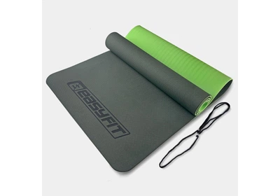 Коврик двухслойный для йоги и фитнеса EasyFit TPE+TC 6 мм EF-1924