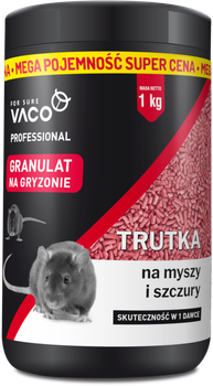 Гранулы для крыс и мышей Vaco Professional 1 кг (DV00138UA)