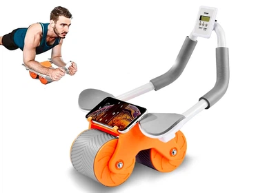 Ролик для преса EasyFit зі зворотним механізмом та лічильником EF-1357
