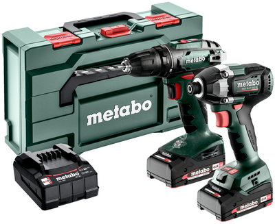Набор аккумуляторной техники Metabo Combo Set 2.8.1 18V BS 18 + SSD 18 LT 200 BL + metaBOX 145 L (685193000)