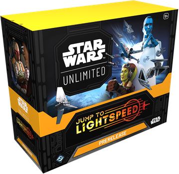Zestaw kart Star Wars Unlimited Card Game - Jump to Lightspeed - Prerelease Display (8) (841333127671)