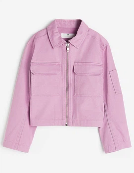 Вітрівка H&M ДД014055 (1133320001) колір фіолетовий 152