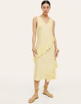 Сукня H&M Ж1118385 (1182040001) колір жовтий (Ж1118385 - 212528)