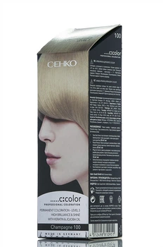 C:EHKO Color Creme Стійка крем-фарба для волосся 100 шампань