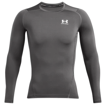 Лонгслив Under Armour HG Armour Comp LS серый Чол SM