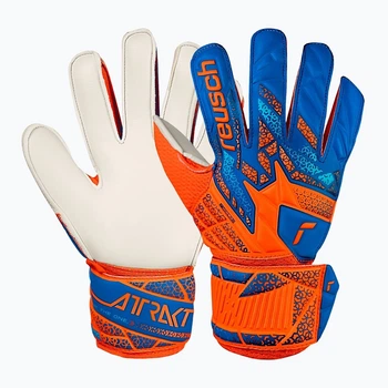 Детские вратарские перчатки Reusch Attrakt Solid Junior 5572515-2290, Оранжевый, Размер (EU) - 5