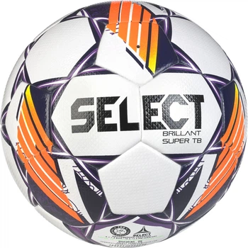 Мяч футбольный Select Brillant Super FIFA TB v24 бело-фиолетовый Унисекс 5