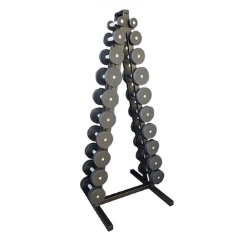 Гантельный ряд со стойкой Profi NE-PS-222-022 от 1 кг до 10 кг