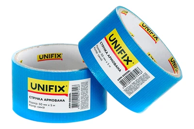 Лента армированная Unifix 50 мм x 5 м синяя (ARM-5005BL)