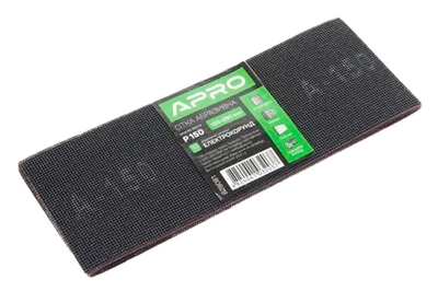 Сітка абразивна Apro 105 x 280 мм Р150 для шліфування поверхонь матування та зачистка 10 шт (D-IT_22-C)