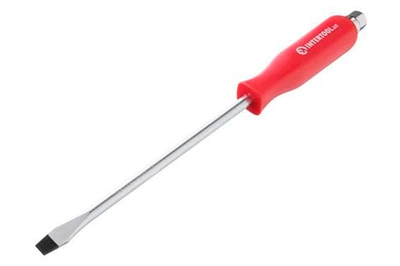 Отвертка Intertool шлицевая ударная SL9 х 200 мм
