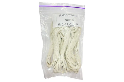 Шнур асбестовый KS-UKR 10х1.5м (KS1015)