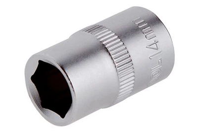Головка шестигранна Intertool 14мм 1/2" матова для монтажу та демонтажу болтів гайка торцева (IT-DR_11N)