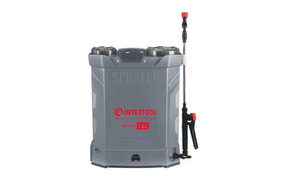 Опрыскиватель аккумуляторный Intertool 16л x 8Ач
