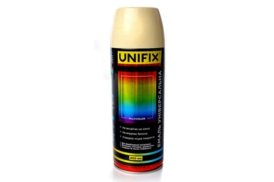 Эмаль универсальная Unifix 400мл бежевый для покраски металла дерева бетона стекла глянцевая краска (DR-P_33IT)
