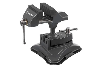 Тиски шарнирные Intertool 70мм x 360° вакуумное крепление